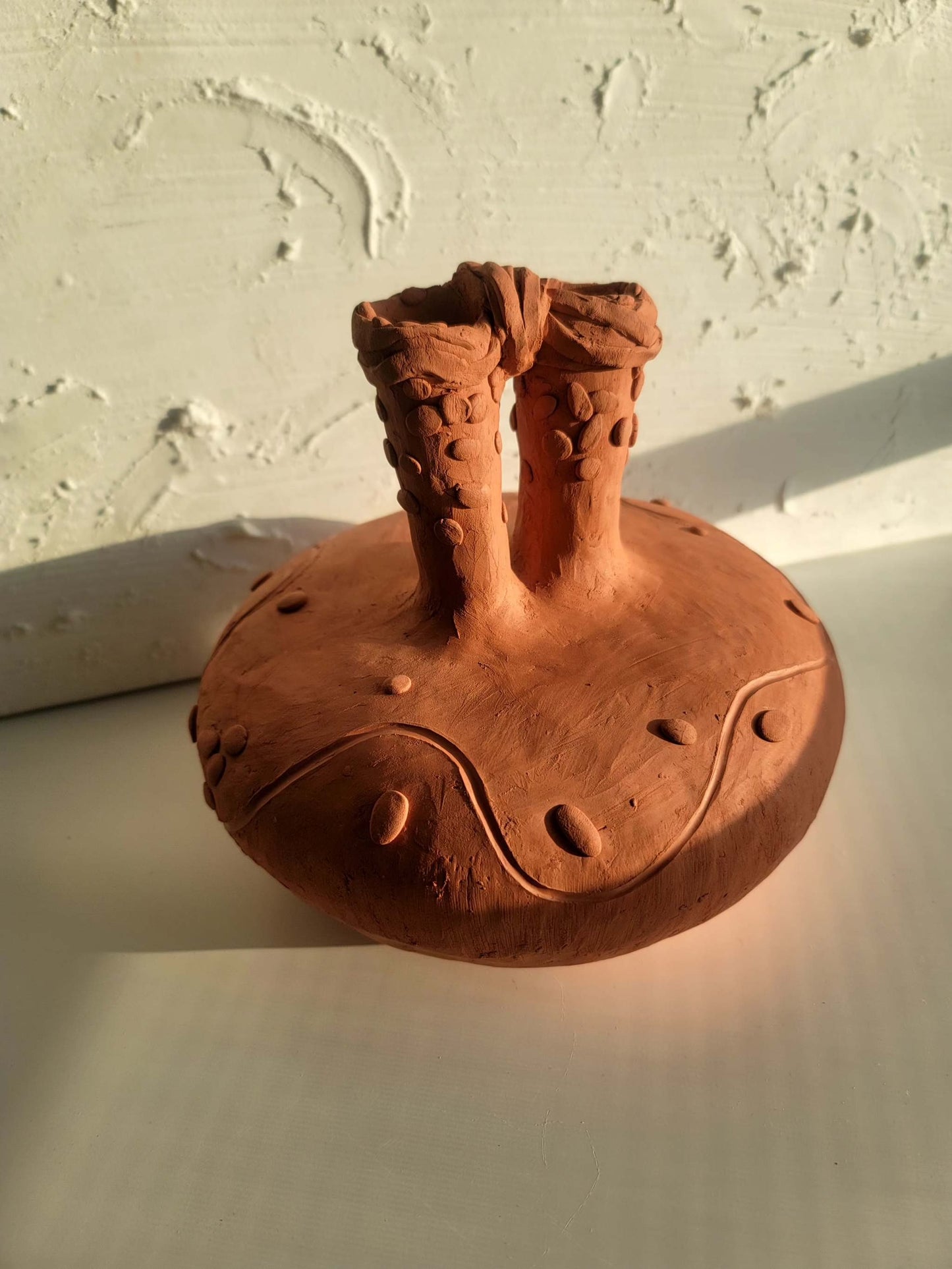 Handmade Clay Vase