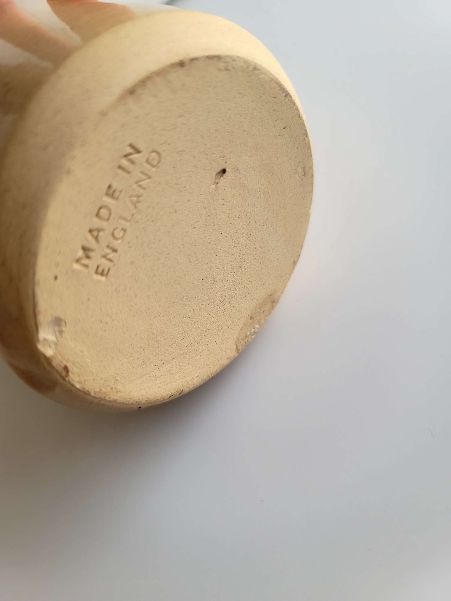 Antique Salad Dressing Stoneware Jug