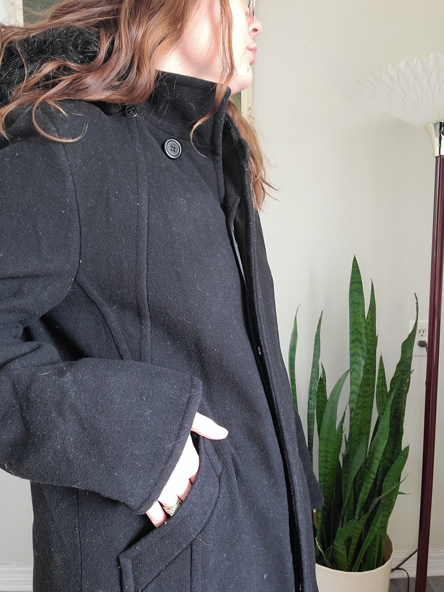Jones New York Cashmere & Wool Coat