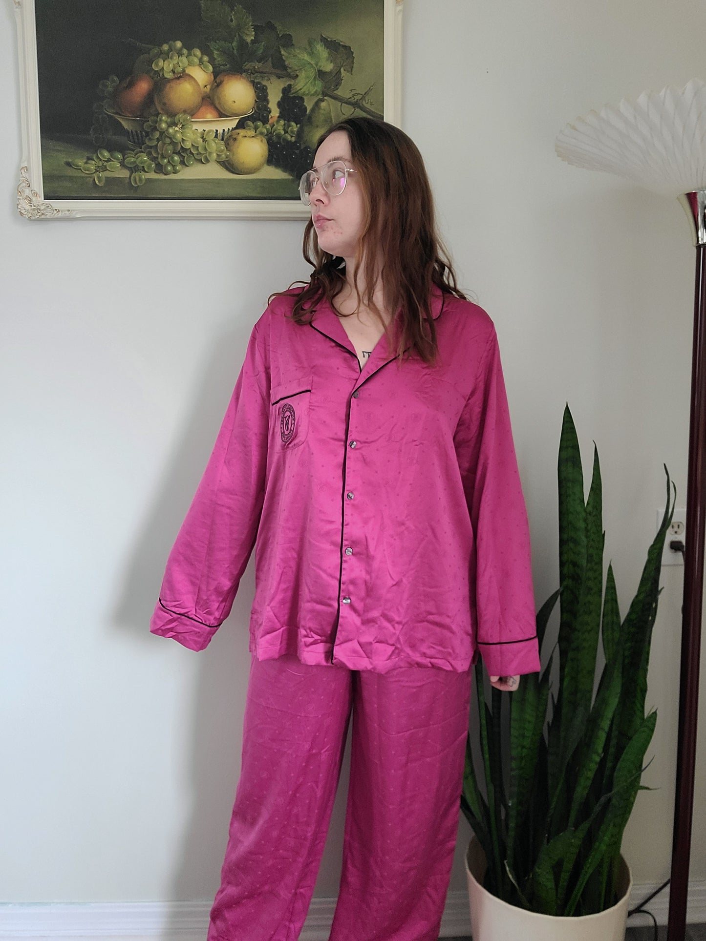 Victoria Secret Glazed Satin Pajama Set