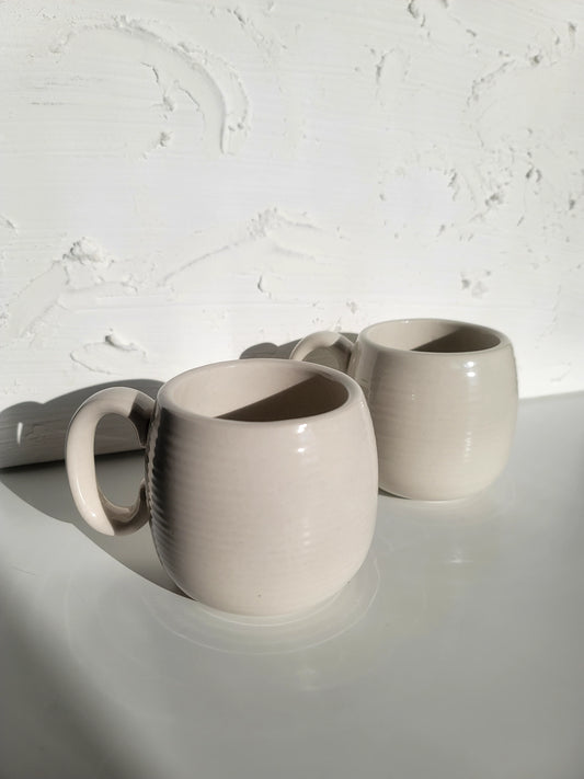 Studio Pottery Mug Pair