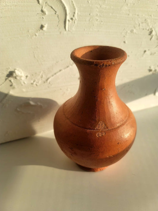 Wabi Sabi Terracotta Vase