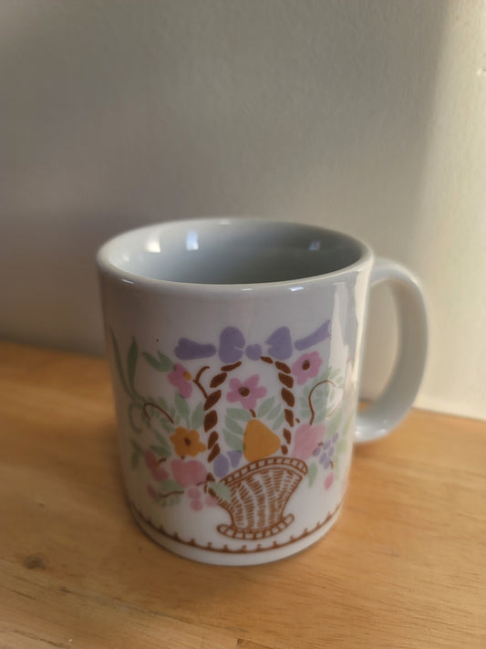 Vintage Floral Mug