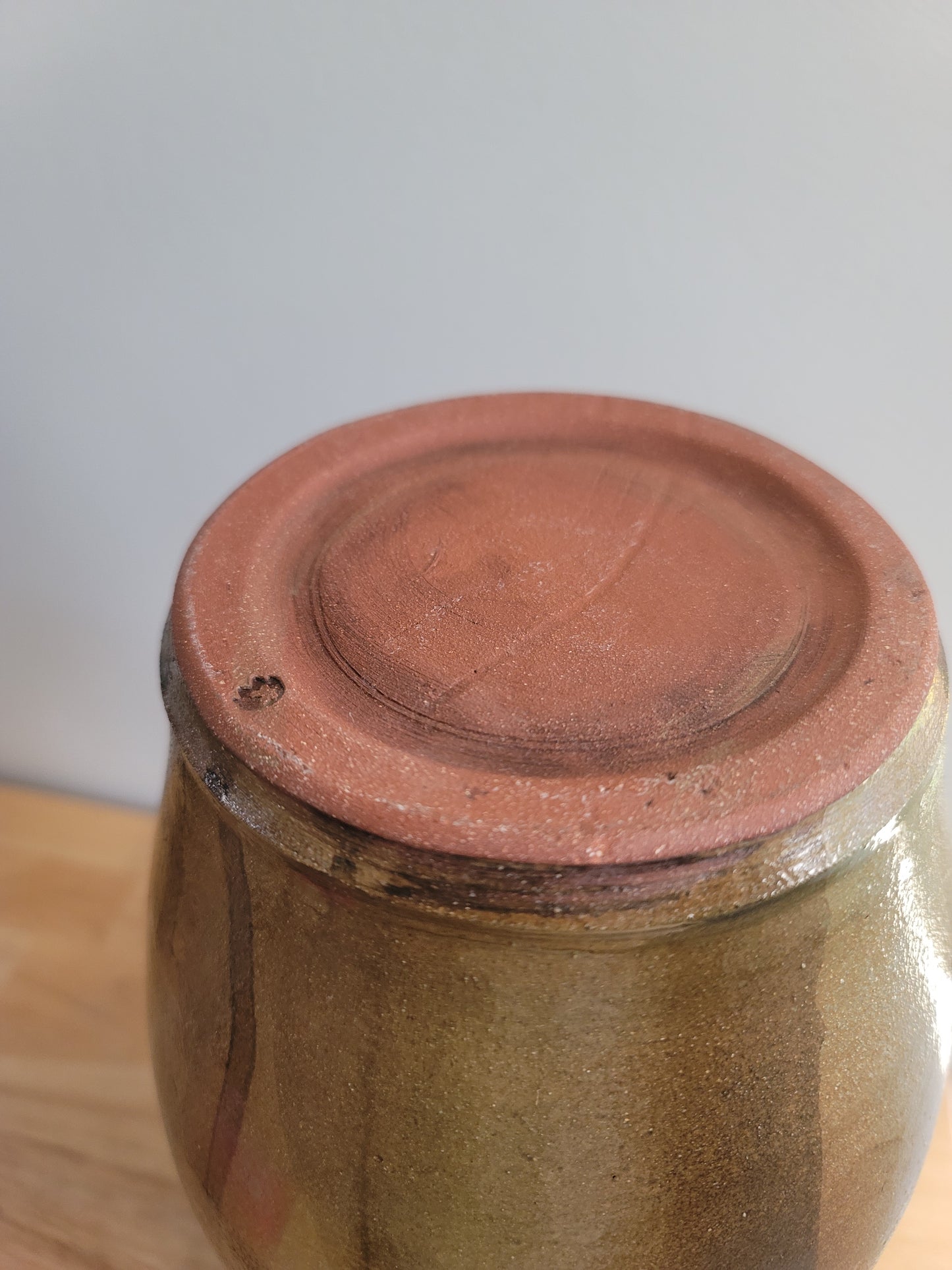 Large Salt Glaze Pottery vessel