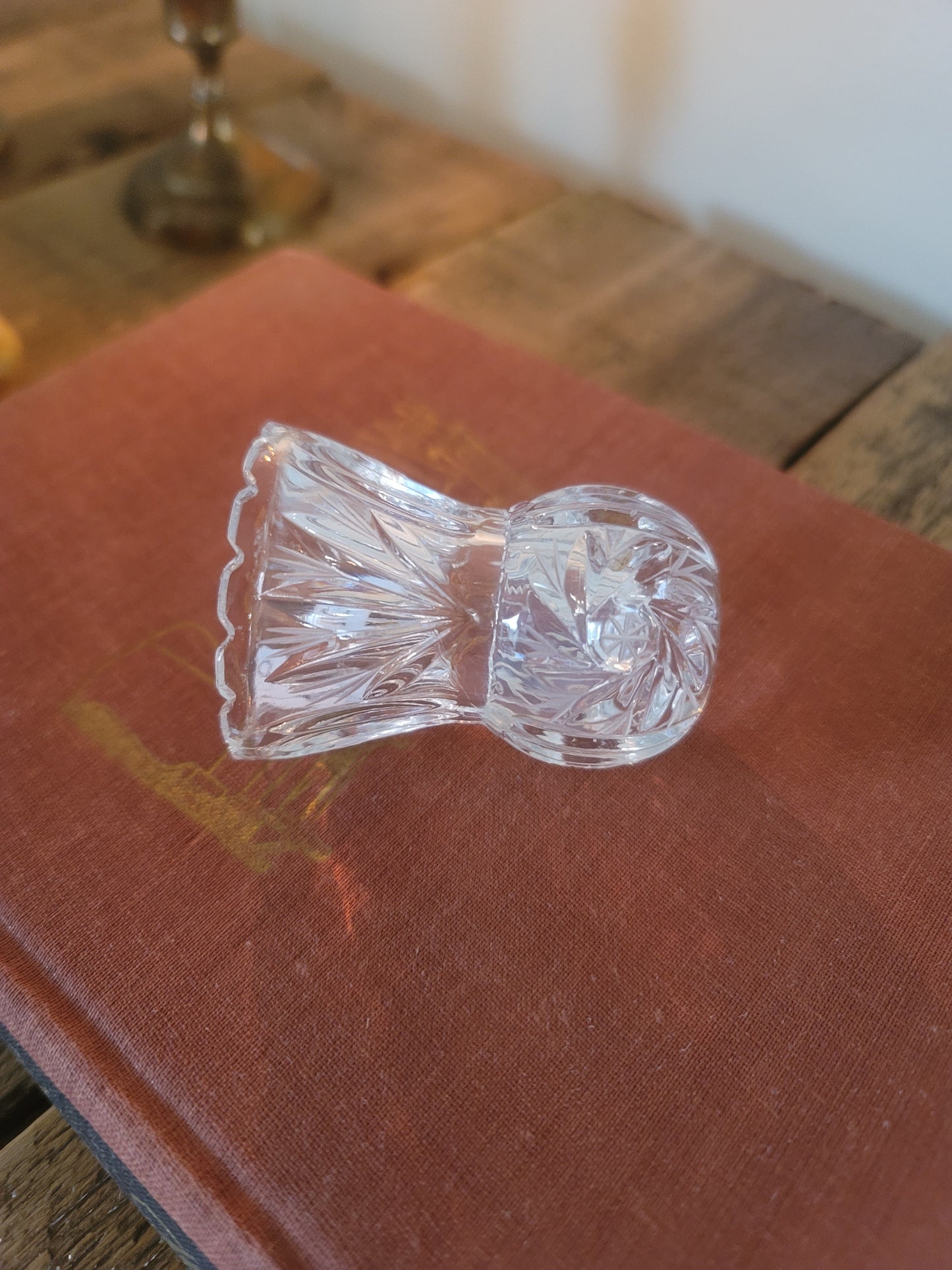 Crystal Mini Vase/Toothpick Holder