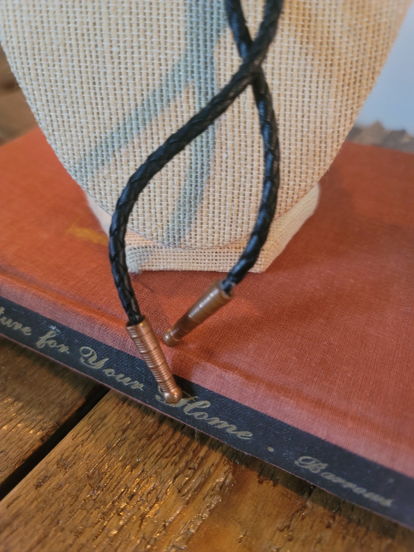 Vintage Bronze Bolo Tie