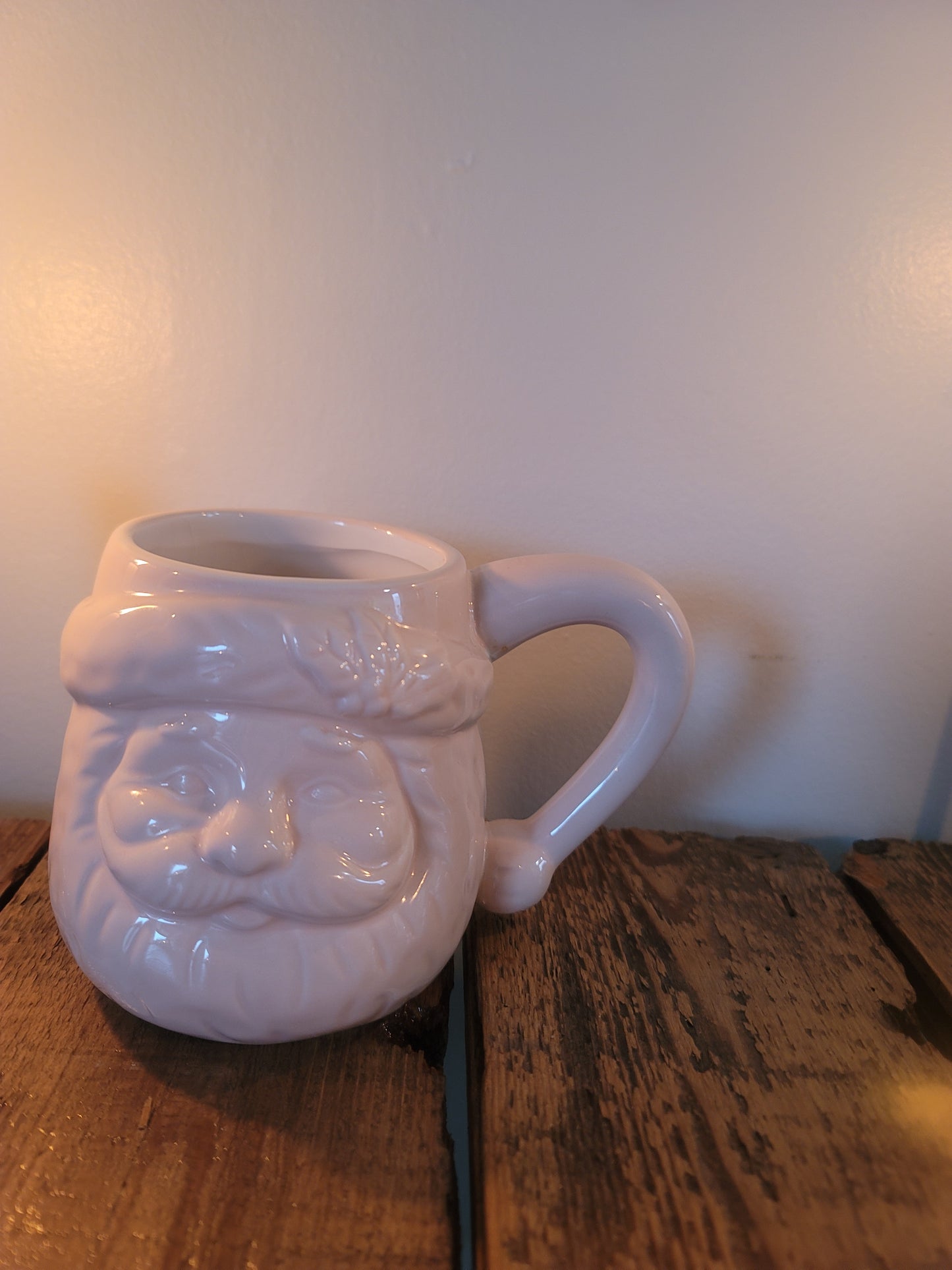 New Pink Santa Mug