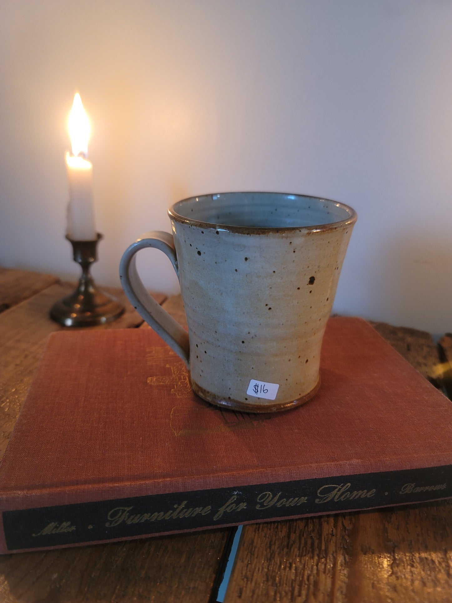 Studio Pottery Botanical Mug