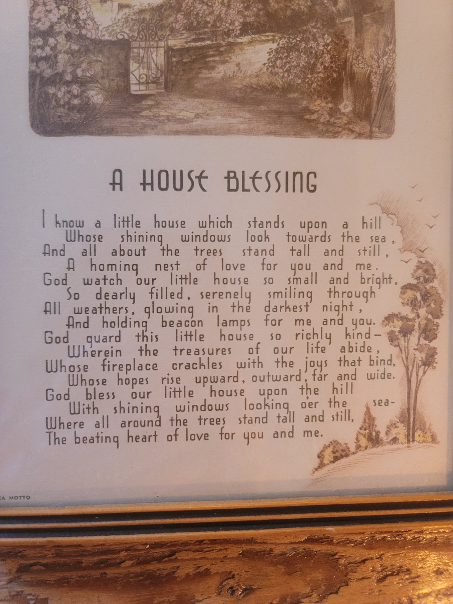 House Blessing Framed Art