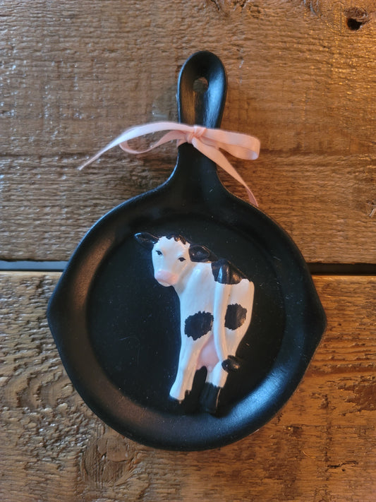 Mini Hanging Cow Art