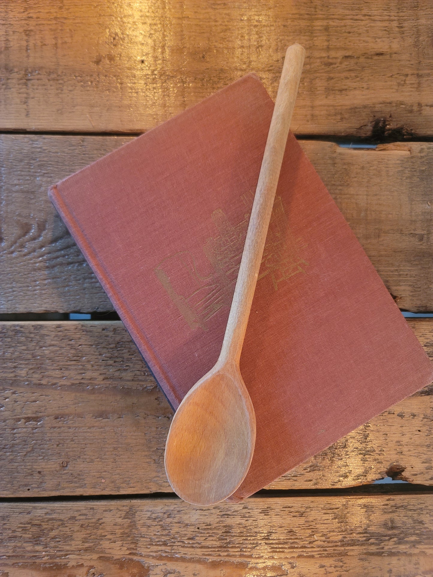 Antique wooden spoon