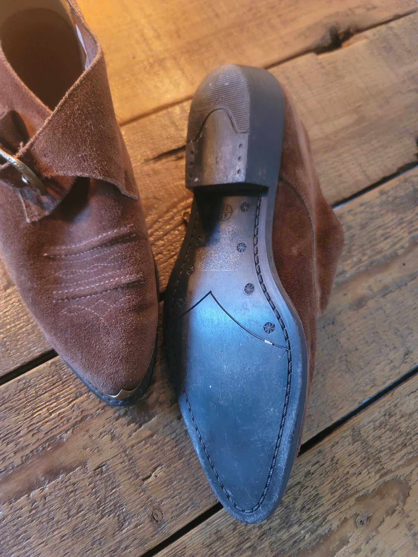 Vintage Suede Loafers