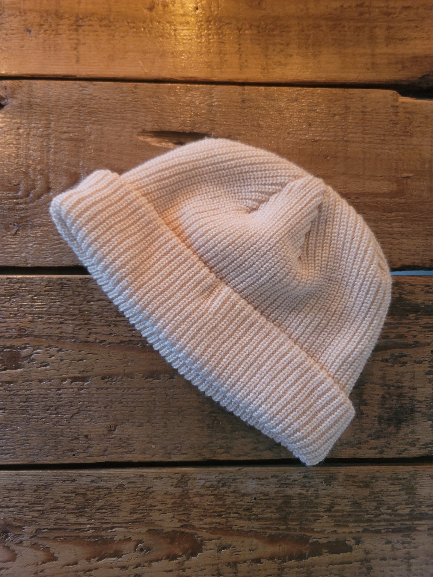 Beige Childs Beanie