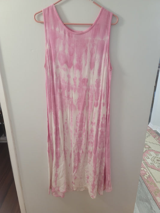 Tye Dye Pink Dress