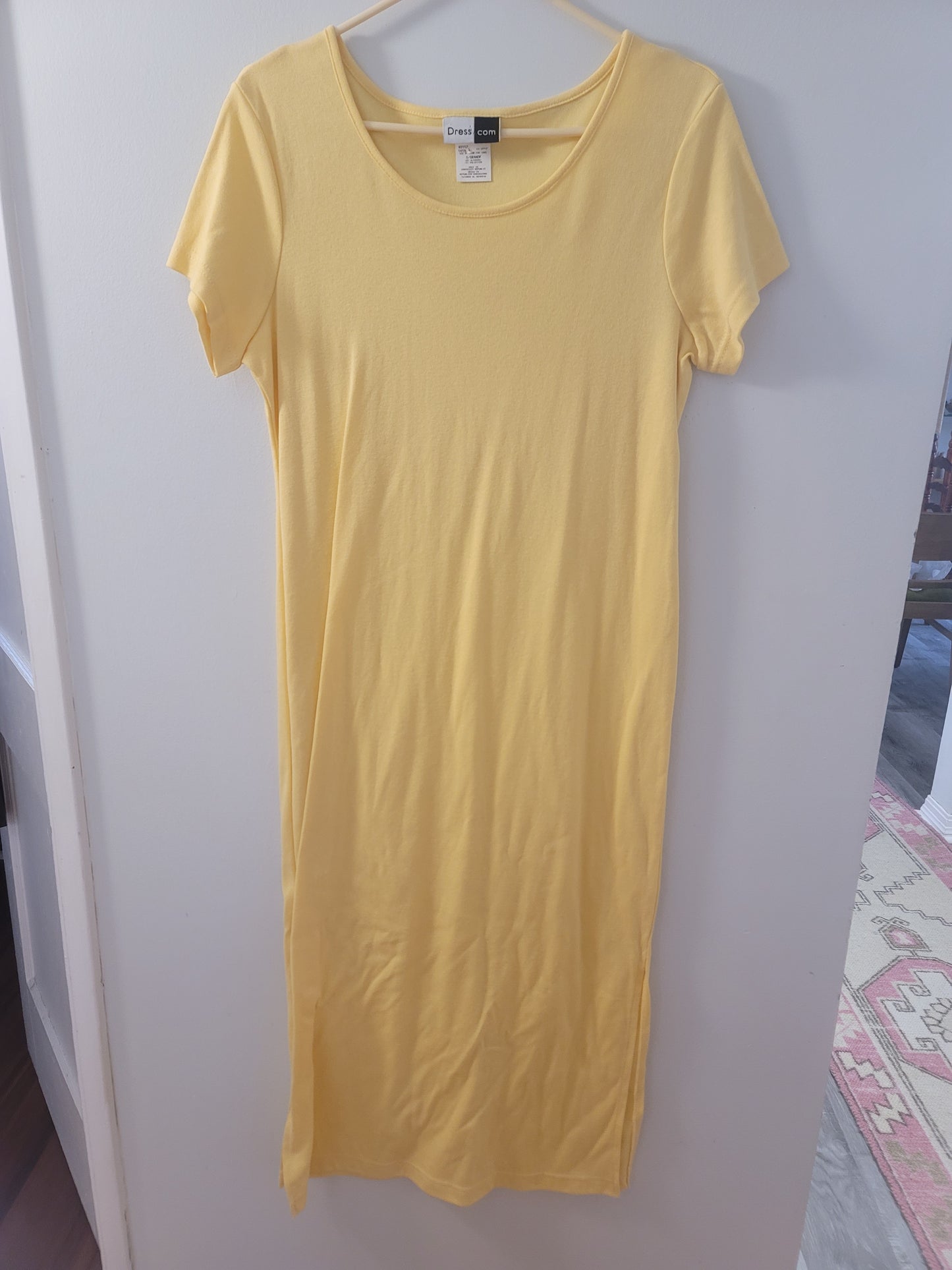 Yellow Midi Dress