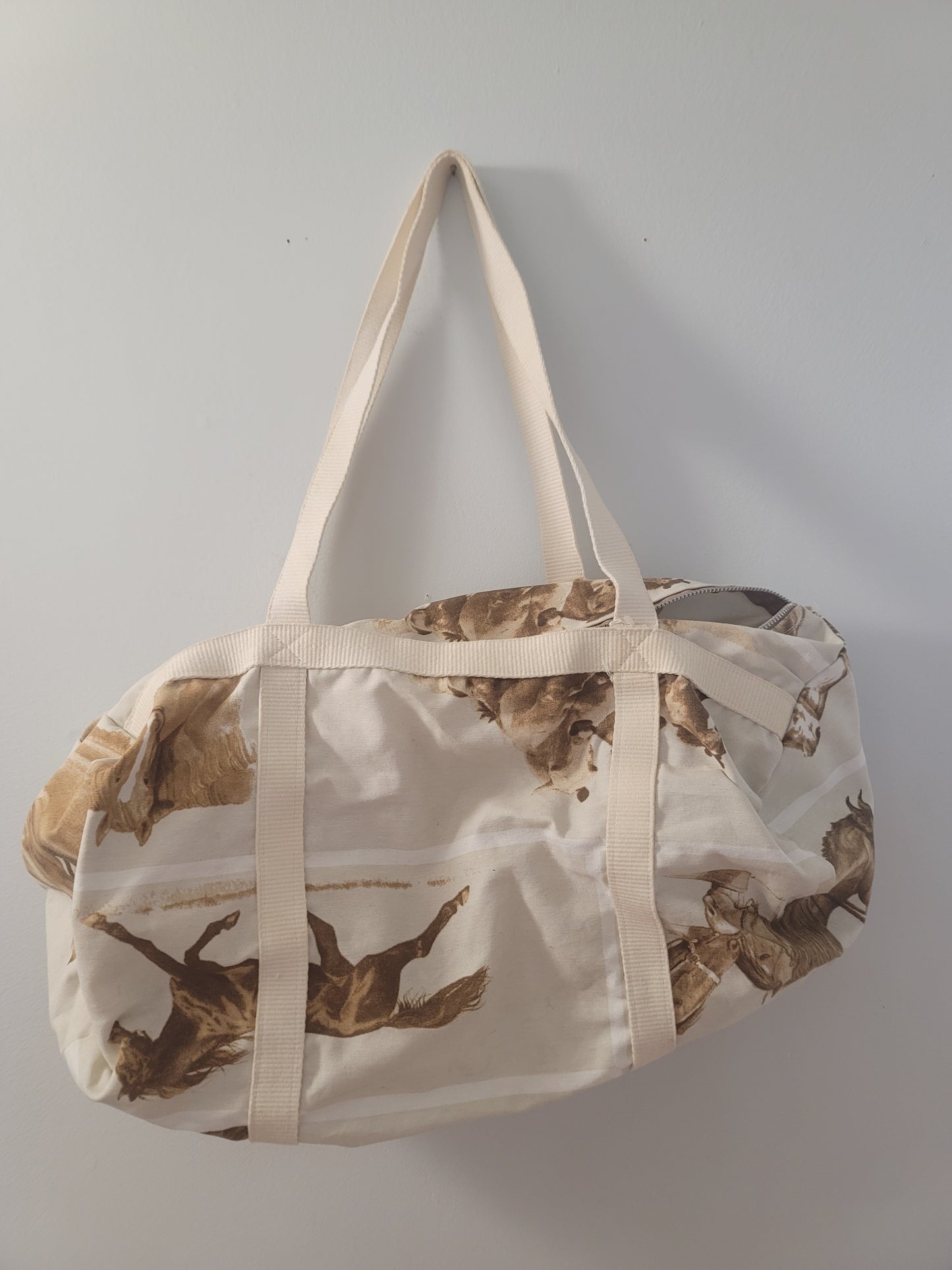 Handmade Horse Duffel Bag