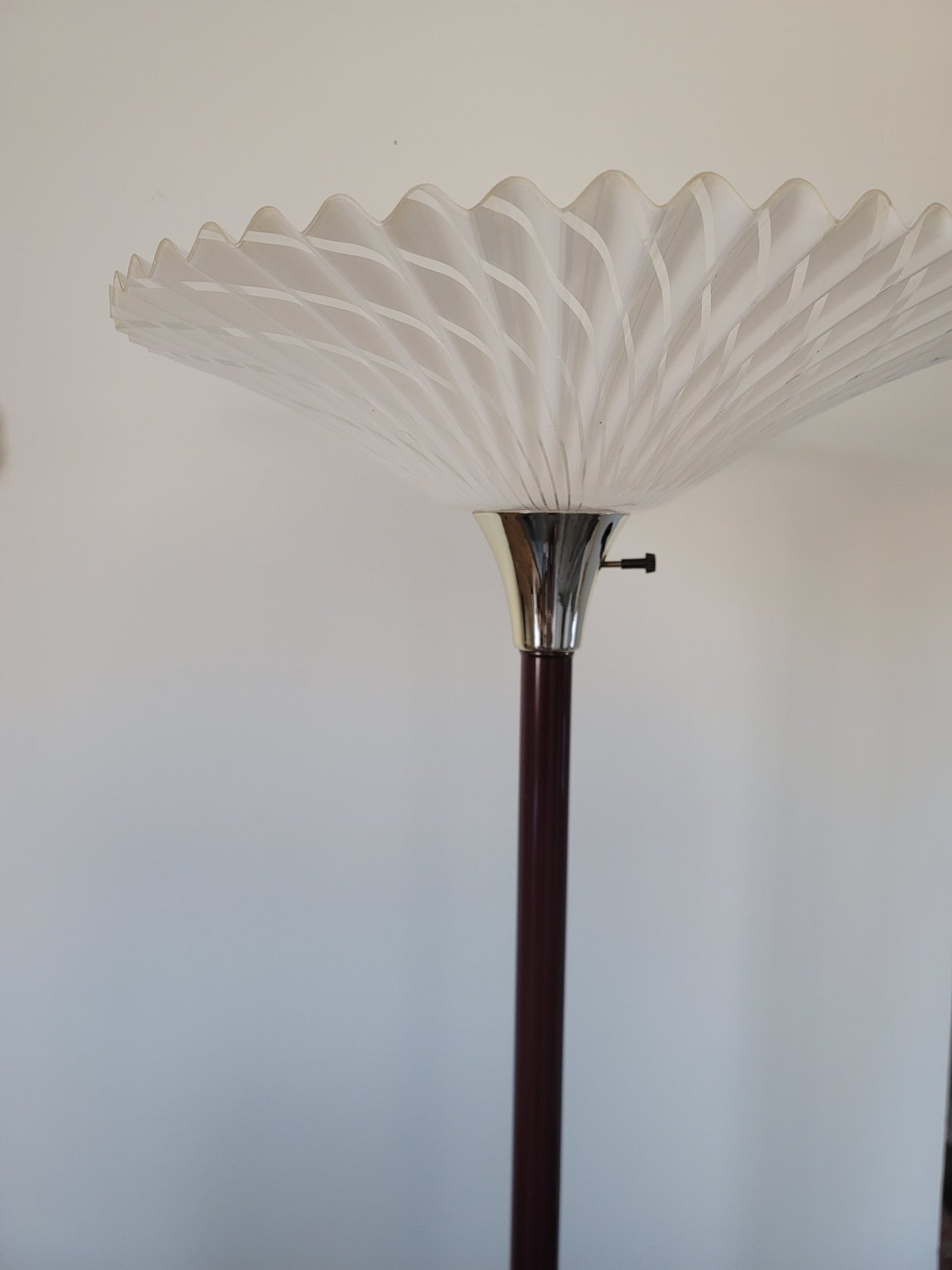 Vintage Torchiere Floor Lamp