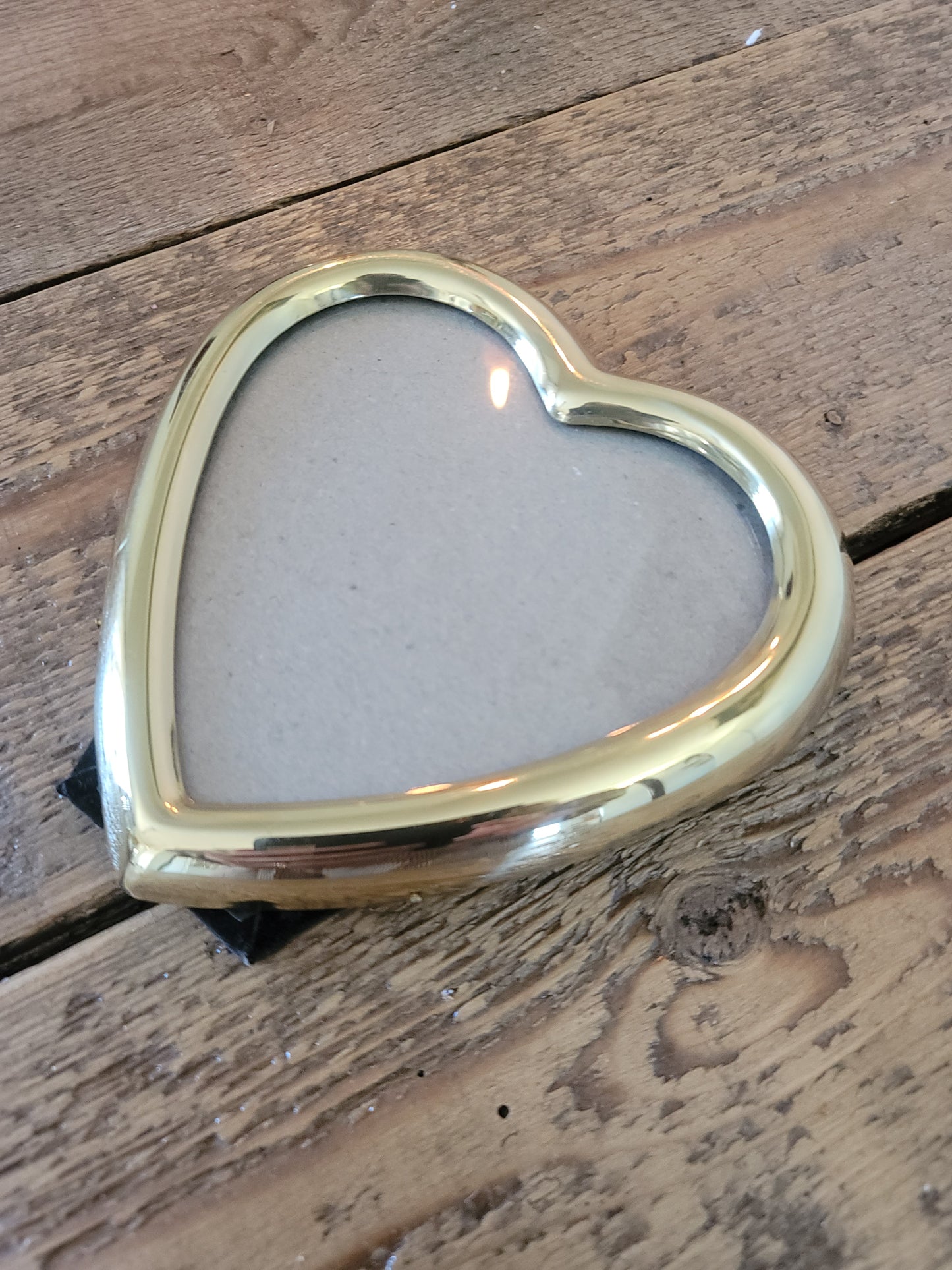 Heart Shaped Brass Frame