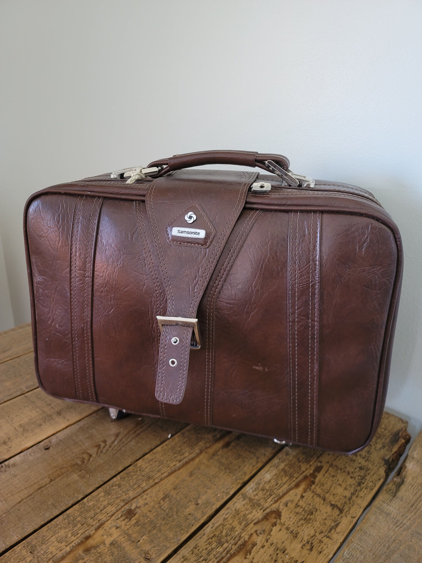 Vintage Samsonite Carry-On Suitcase