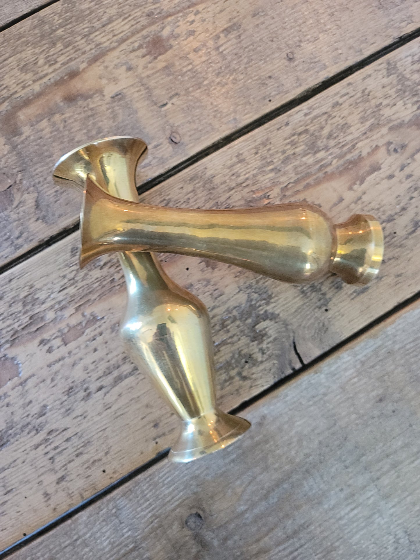 Brass Bud Vases