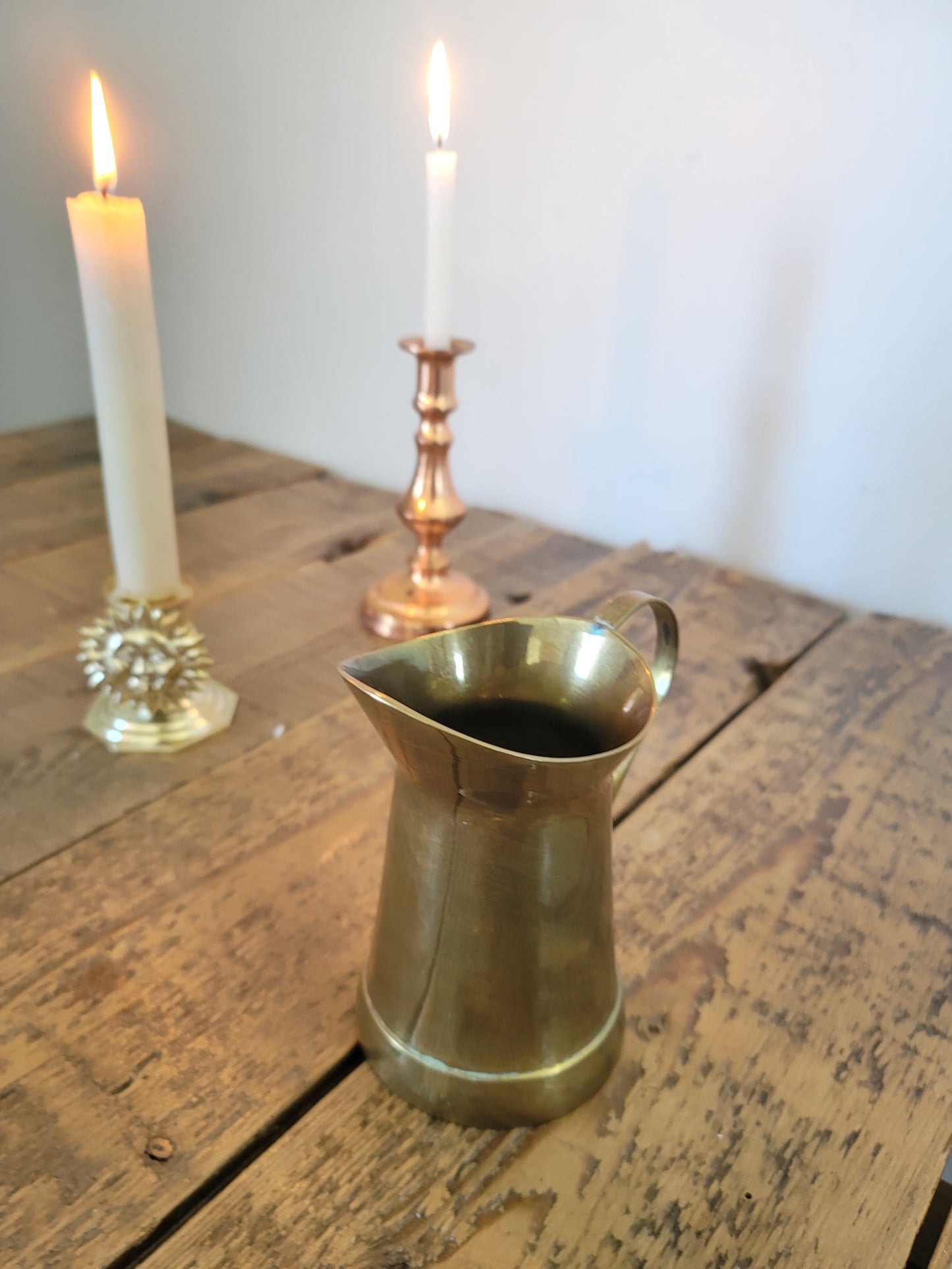 Small Brass Pitcher