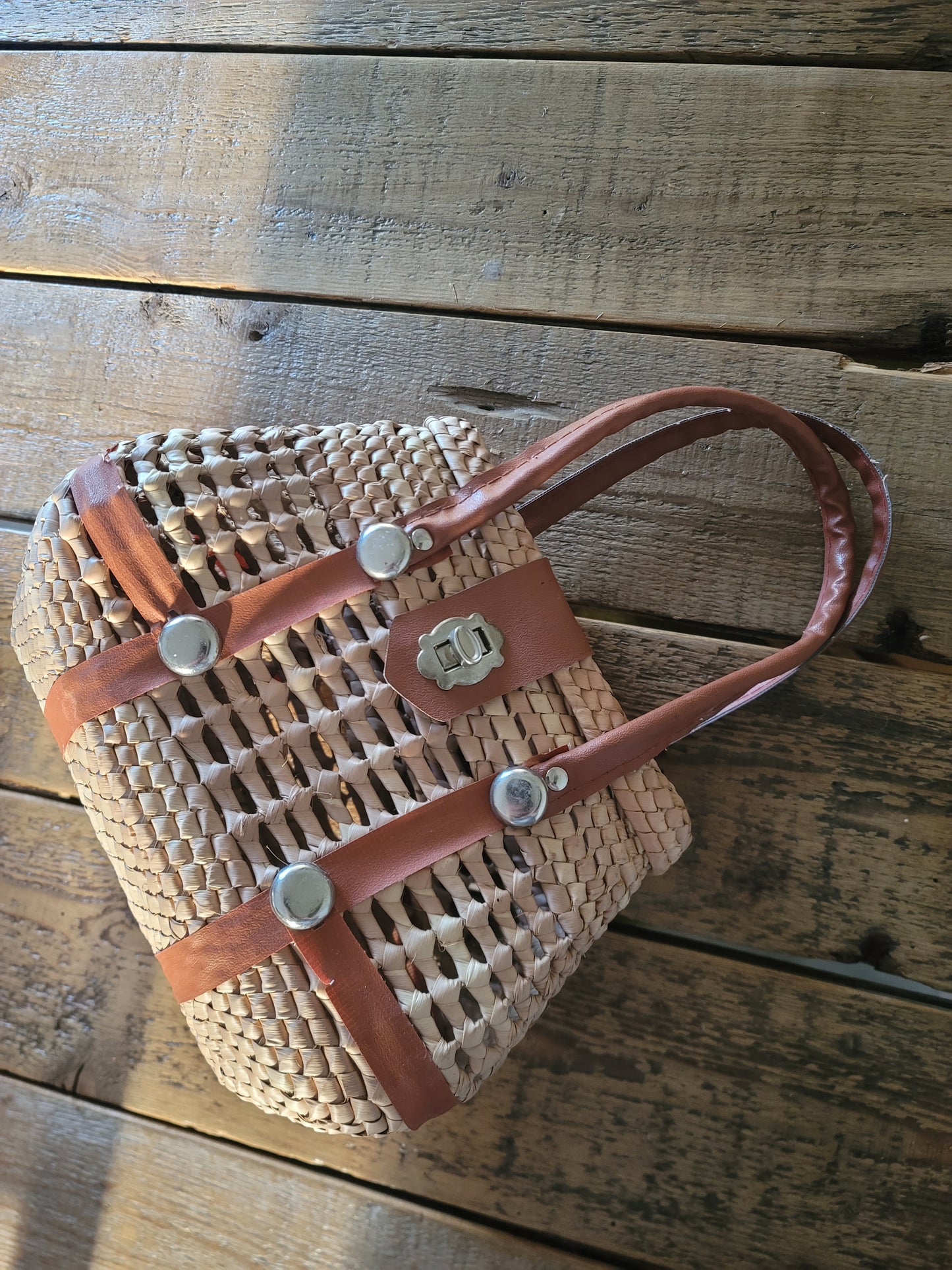 Wicker Purse