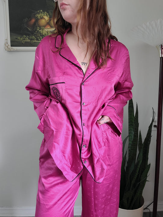 Victoria Secret Glazed Satin Pajama Set