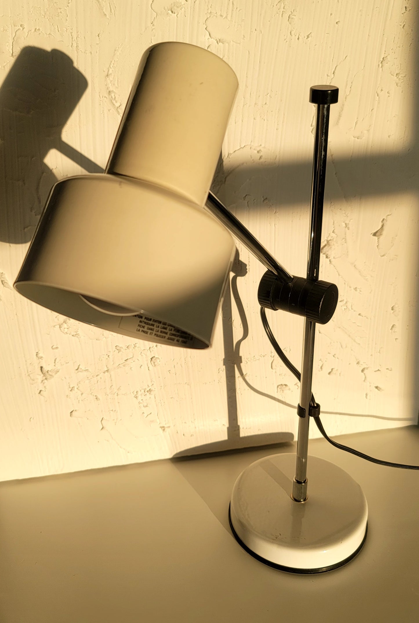 Midcentury Modern adjustable desk lamp