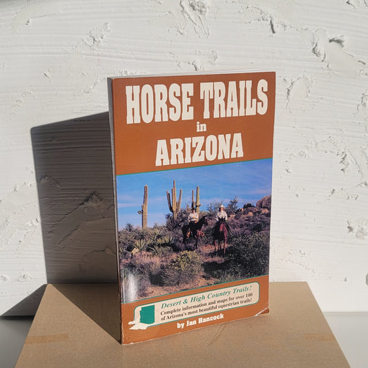 Horse Trails in Arizona paperback guidebook